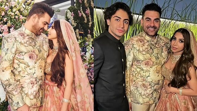 Watch: Arbaaz Khan-Sshura Khan Pose Together After Wedding, Newlyweds Celebrate As Son Arhaan Cheers