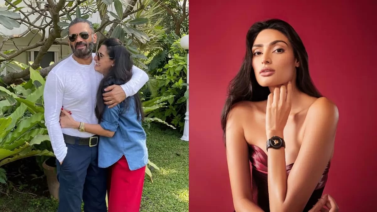 Suniel Shetty celebrates wedding anniversary with Mana Shetty