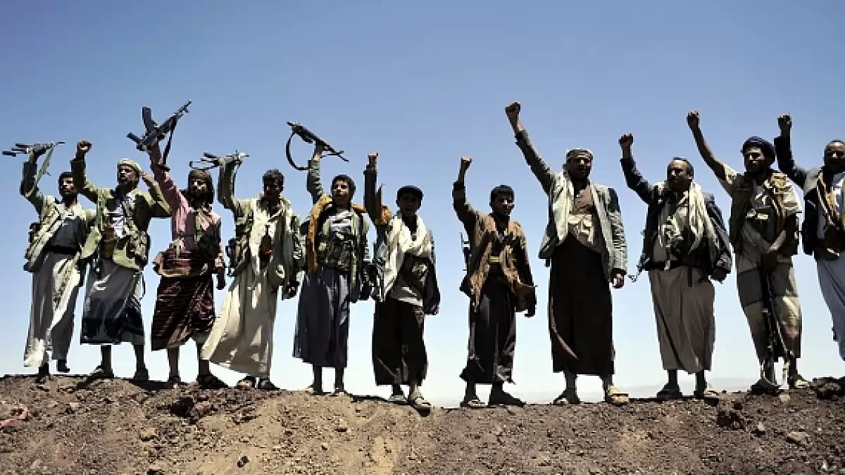 Houthi militants in northern Sanaa (representative image)