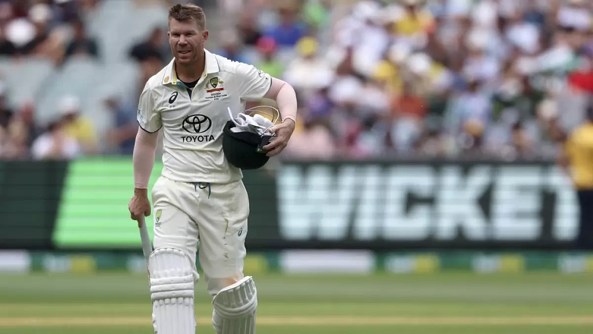 Australian batter David Warner