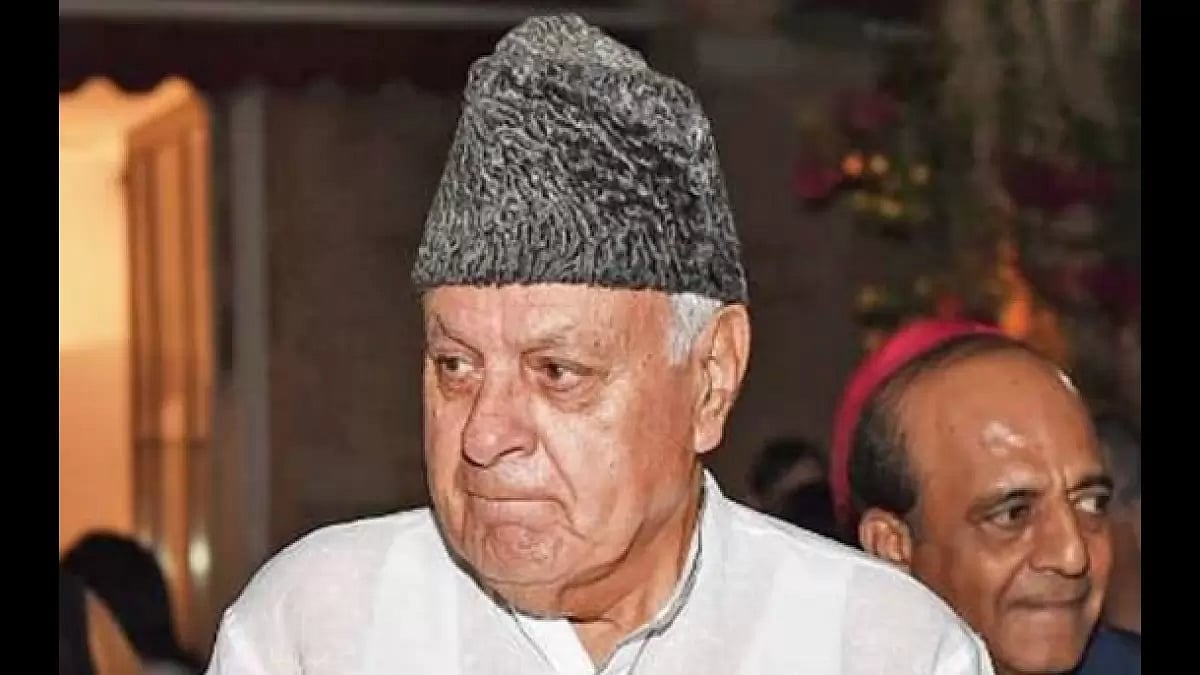 National Conference president Dr Farooq Abdullah.(File photo)