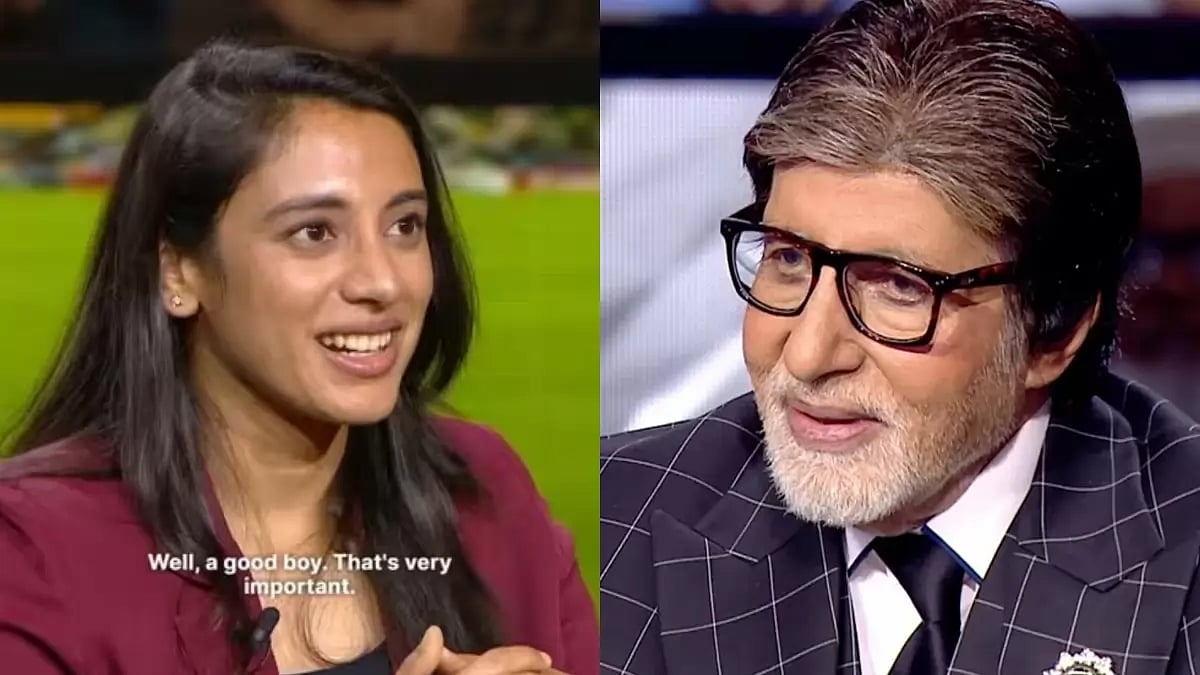 Smriti Mandhana, Amitabh Bachchan