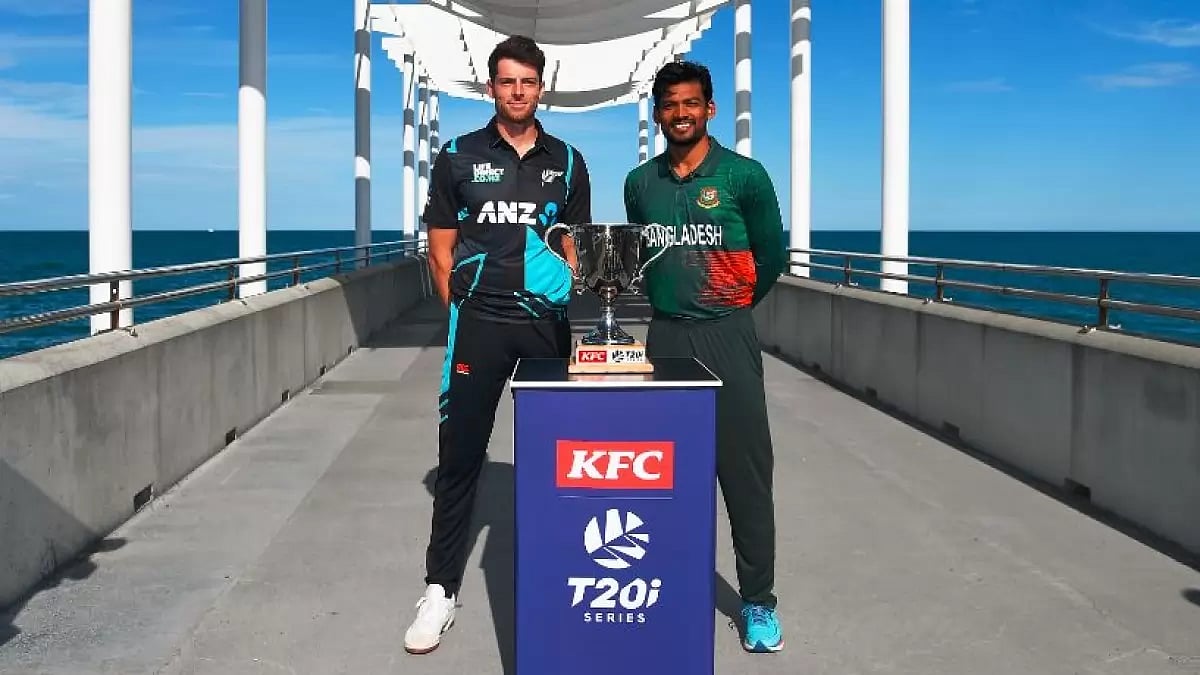 NZ vs BAN T20I Series Photoshoot