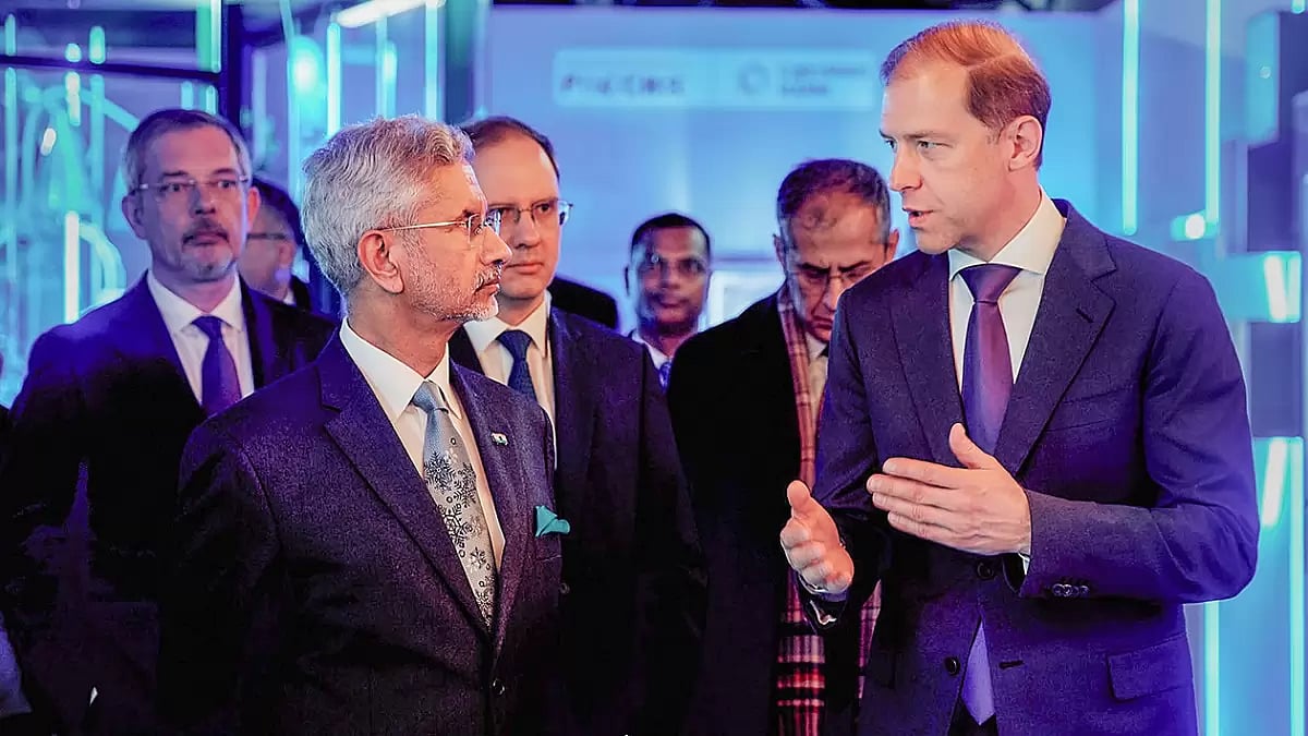 S. Jaishankar in Russia