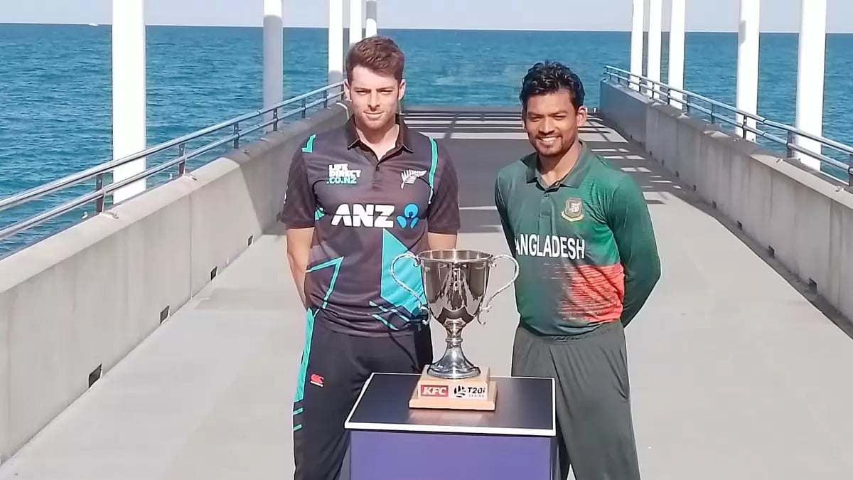 Bangladesh have defeated New Zealand by five wickets in the 1st T20I