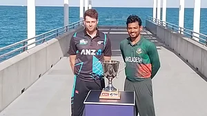 Bangladesh have defeated New Zealand by five wickets in the 1st T20I