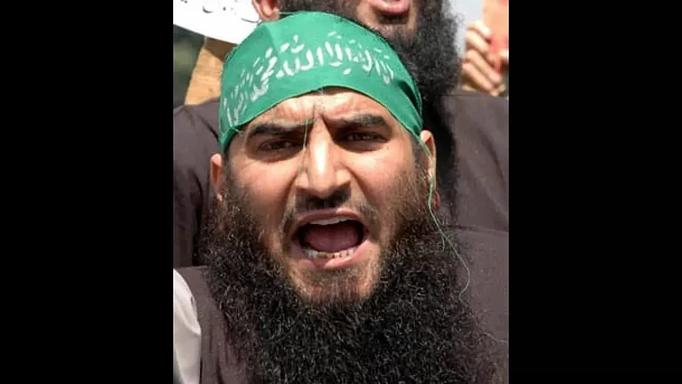 Separatist leader Masarat Alam. (File photo) - null