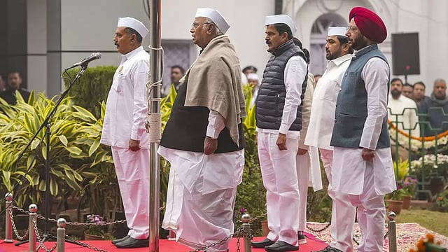 Cong Foundation Day: Party's Objective Is Public Welfare, Progress Of People, Says Kharge