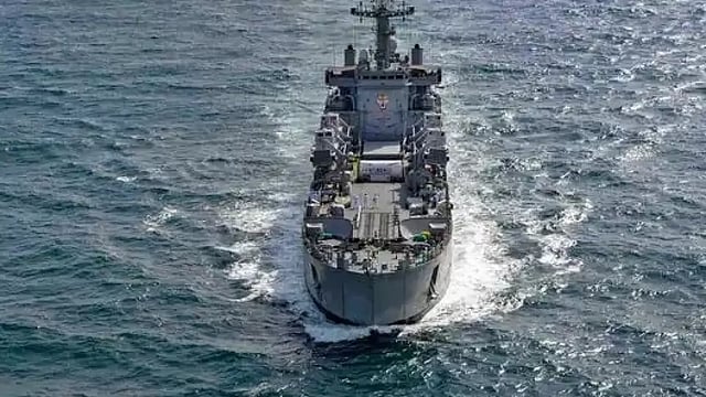 Indian Navy Deploys Guided Missile Destroyers, Tankers And Drone To Combat Middle-Eastern Threats