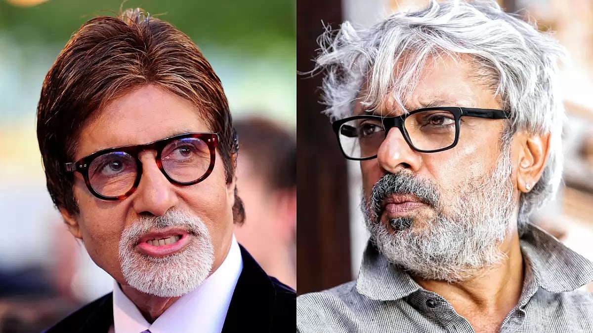 Amitabh Bachchan and Sanjay Leela Bhansali