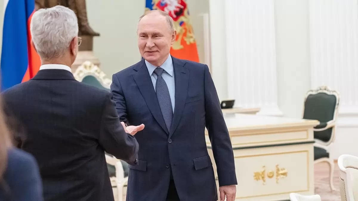 Russian President Vladimir Putin reaffirms the enduring strength of Russia's relations with India du