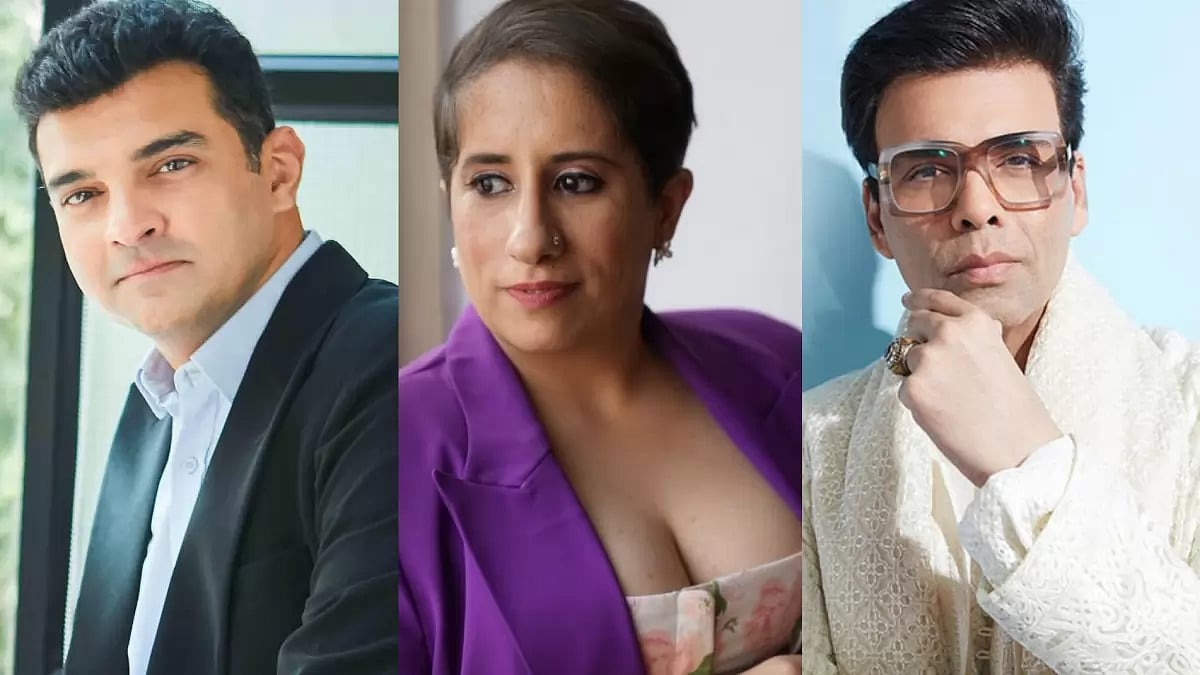 Siddharth Roy Kapur, Guneet Monga, Karan Johar