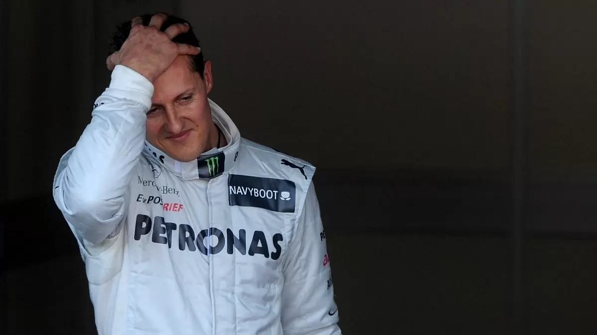 File image of Formula One legend Michael Schumacher.