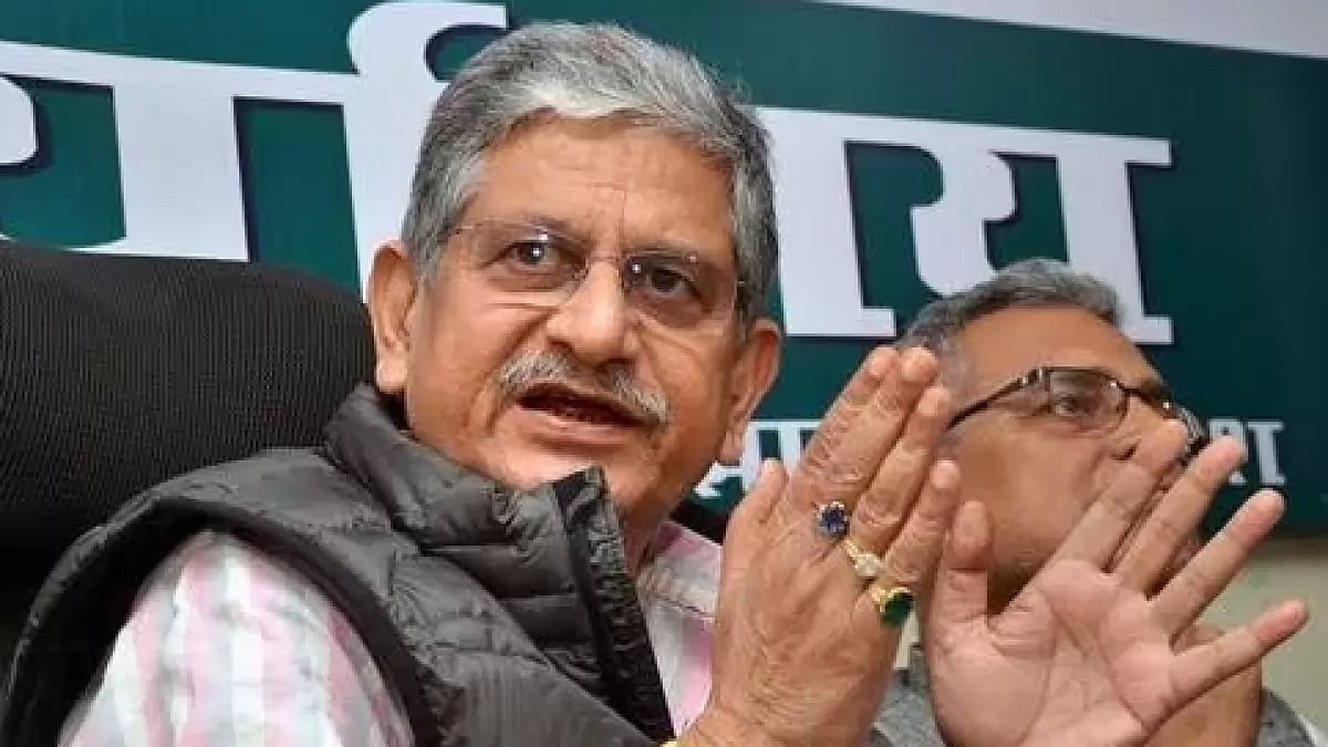 Janata Dal (United) party president Lalan Singh 
