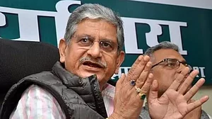 Janata Dal (United) party president Lalan Singh