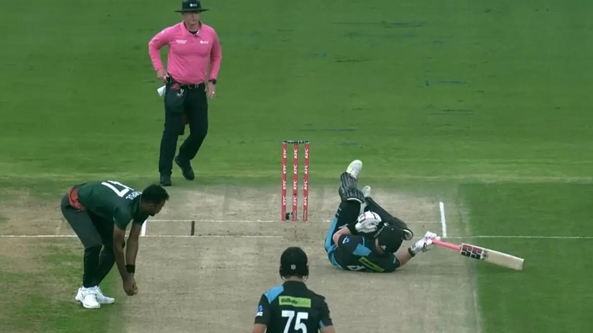 Shorigul Islam displayed a true sportsman's spirit in NZ Vs BAN, 2nd T20I