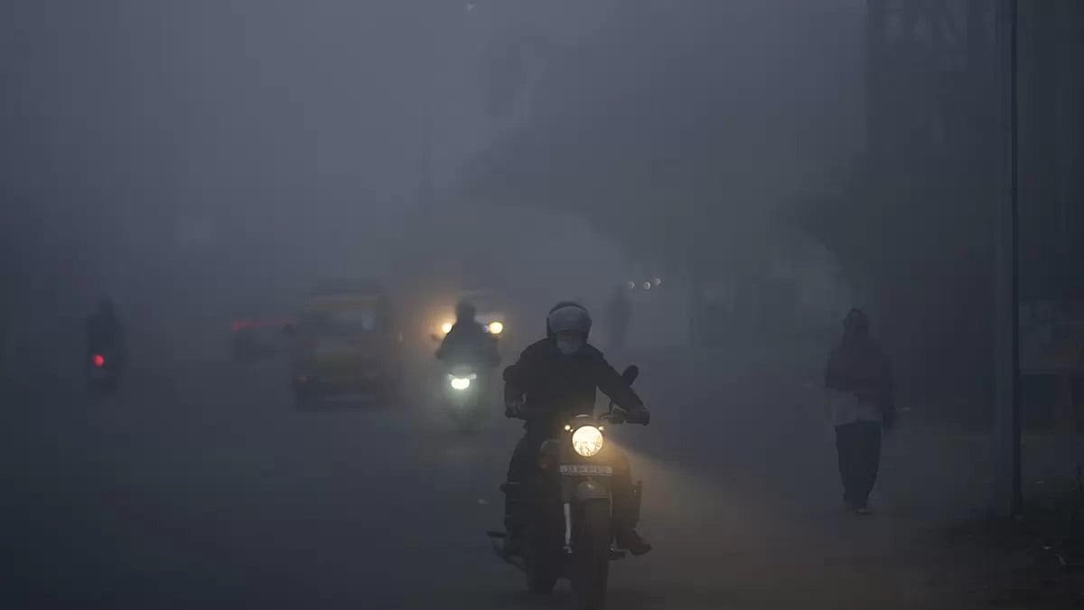 Winter fog in Jammu