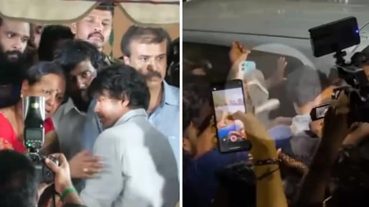 Vijay At Vijayakanth's Funeral