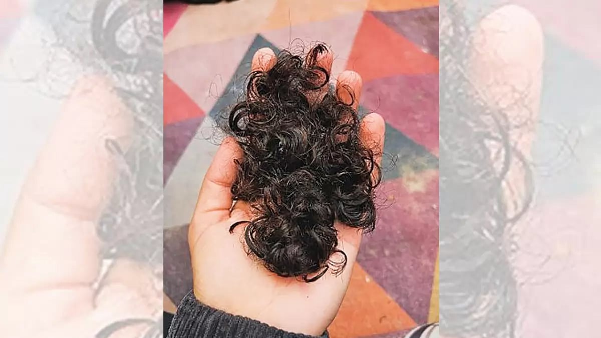 Lost Locks: Bisan had to cut her hair because it was damaged due to the lack of clean water