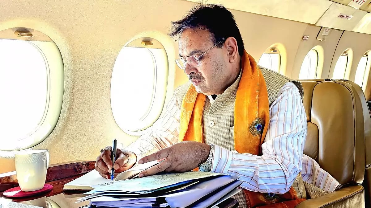 File Image : Congress 'Mother Of Corruption', Alleges Rajasthan CM At Speaker Om Birla's Nominations