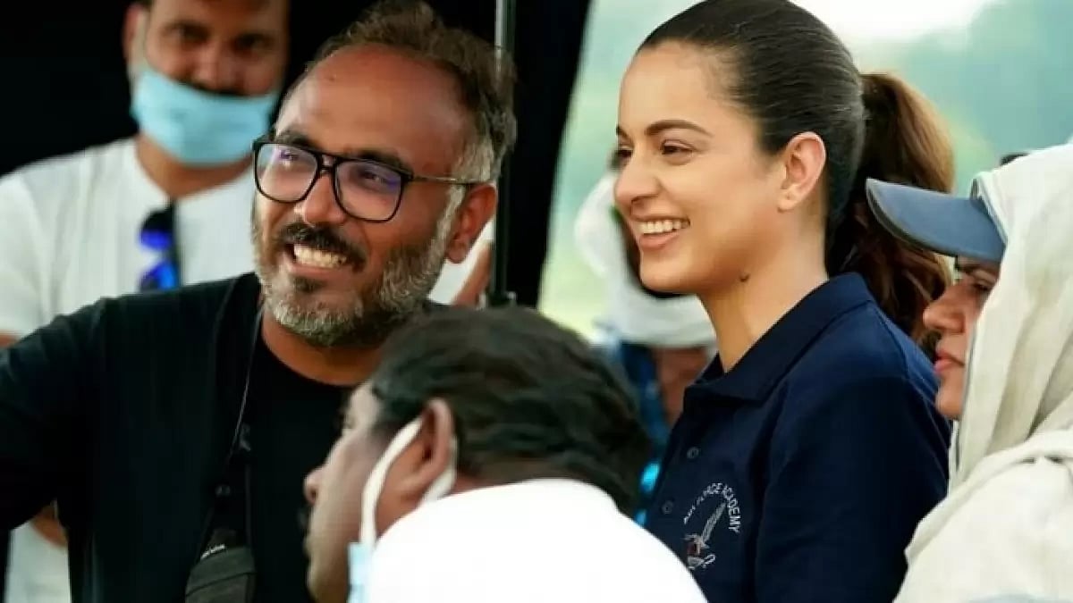 Sarvesh Mewara, Kangana Ranaut In A Still From ‘Tejas’