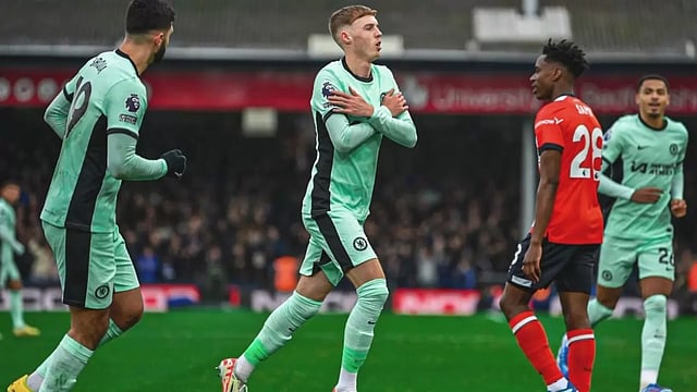English Premier League: Cole Palmer Scores A Brace As Chelsea Beat Luton Town 3-2