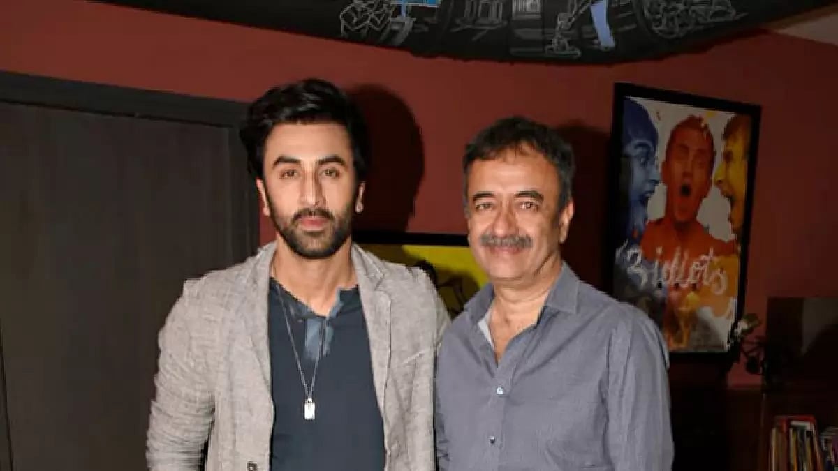 Ranbir Kapoor with Rajkumar Hirani