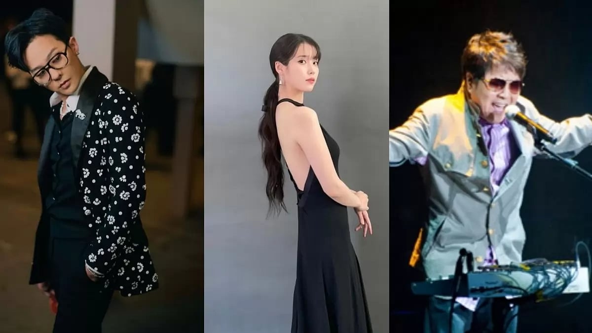 G-Dragon, IU, Cho Yong-Pil