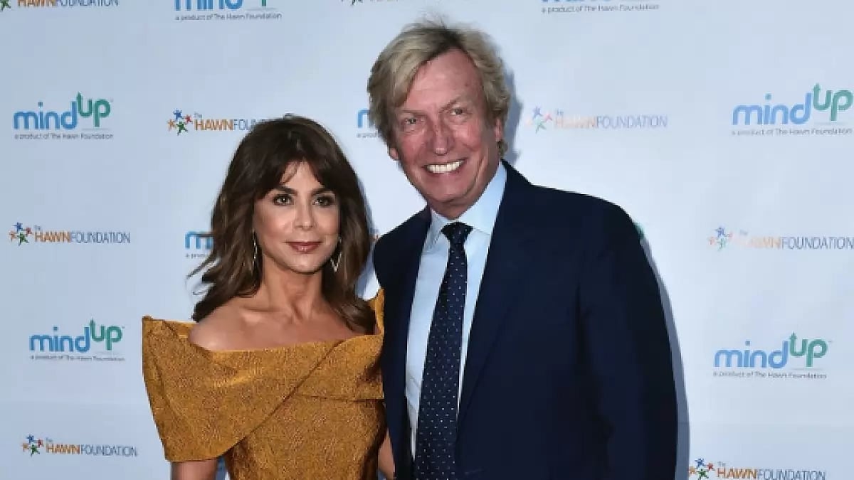 Nigel Lythgoe and Paula Abdul.