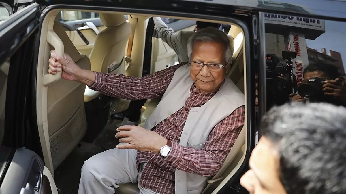 Nobel Peace Prize winner Muhammad Yunus