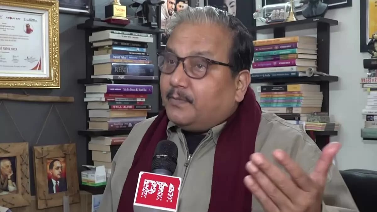 RJD leader Manoj Jha.