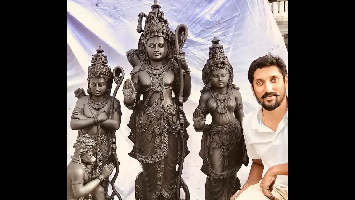 Karnataka’s sculptor Arun Yogirajs idol of Ram Lalla has been selcted for Ram Temple in Ayodhya.