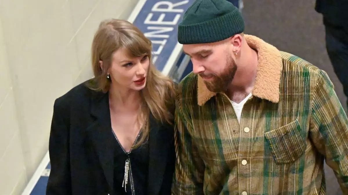 Taylor Swift and Travis Kelce