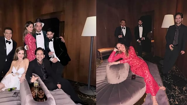 Nargis Fakhri And Uday Chopra Spotted Celebrating New Year Together With Her Current Beau In Dubai - Check Pics Inside