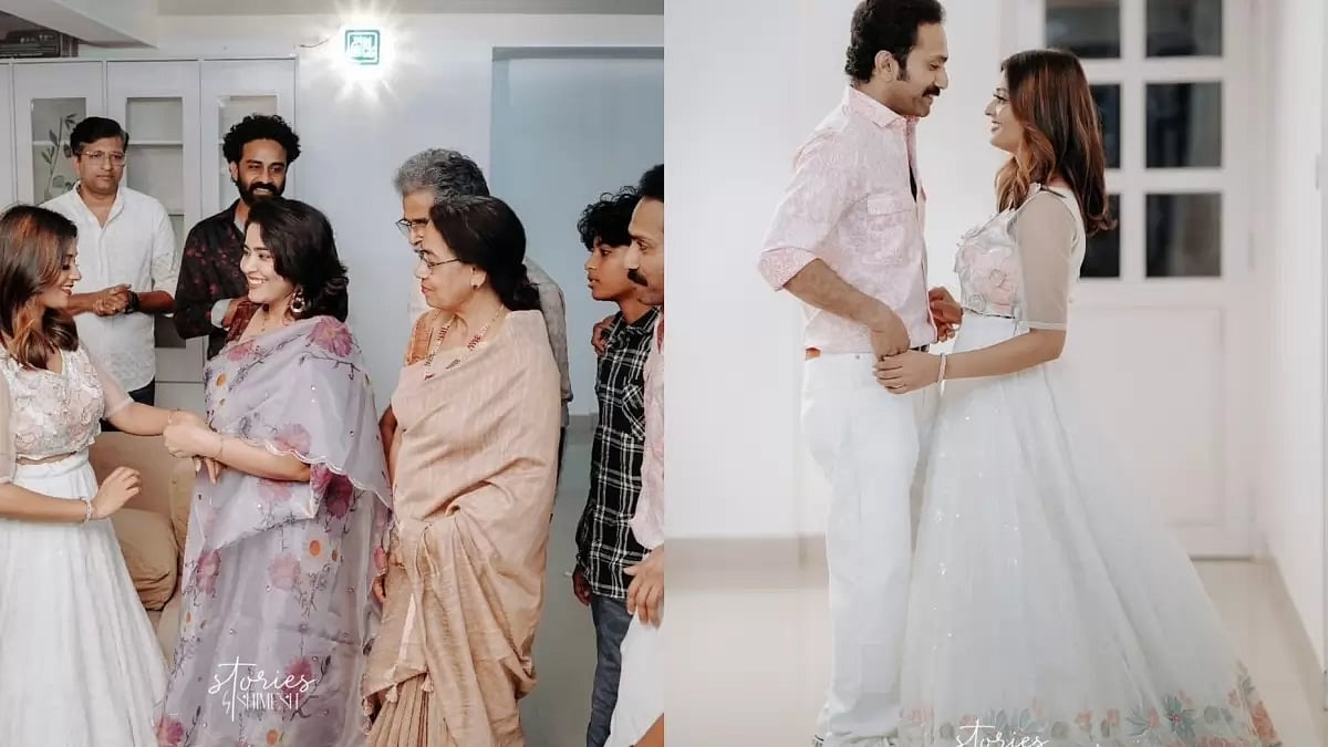 Shine Tom Chacko and Thanuja 