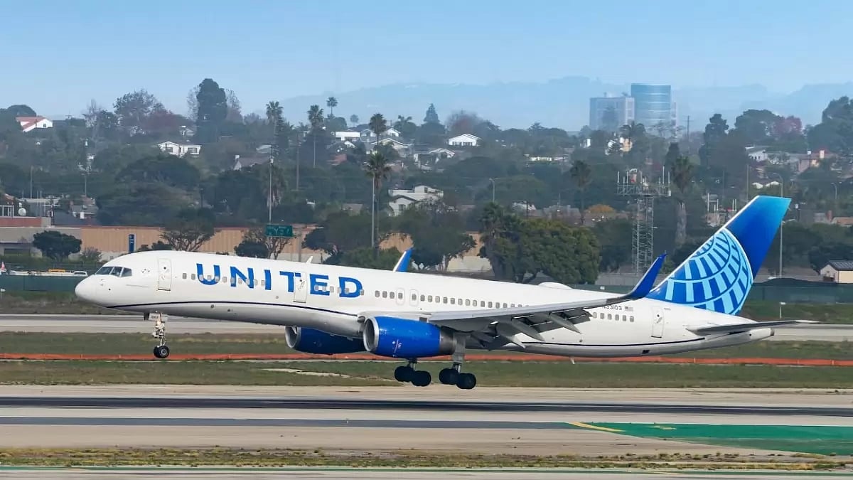 Passengers on a United Airlines flight,  faced an unfortunate beginning in 2024. - null