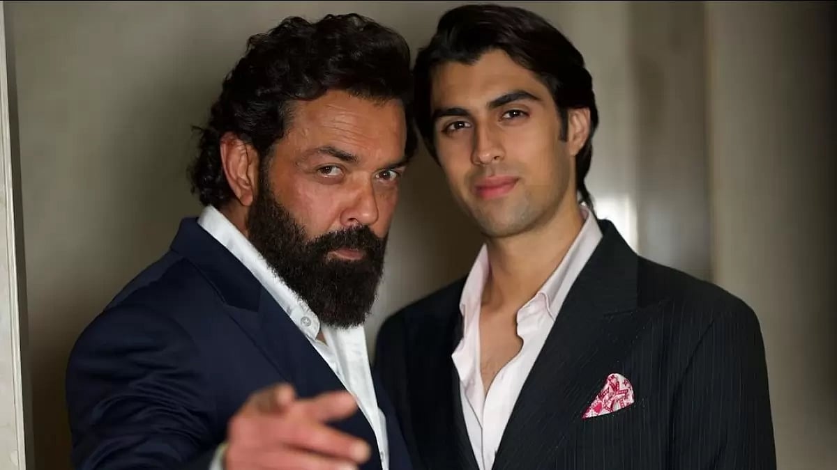 Bobby Deol and son Aryaman
