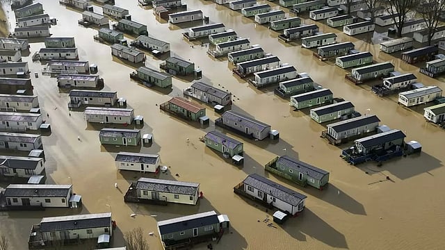 London Floods: Acaster Malbis And Northampton Underwater–In Pictures
