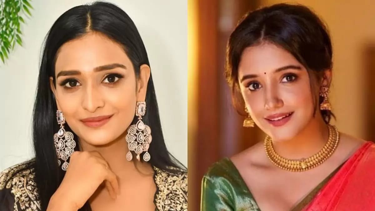 Actors Rachi Sharma and Aishwarya Khare