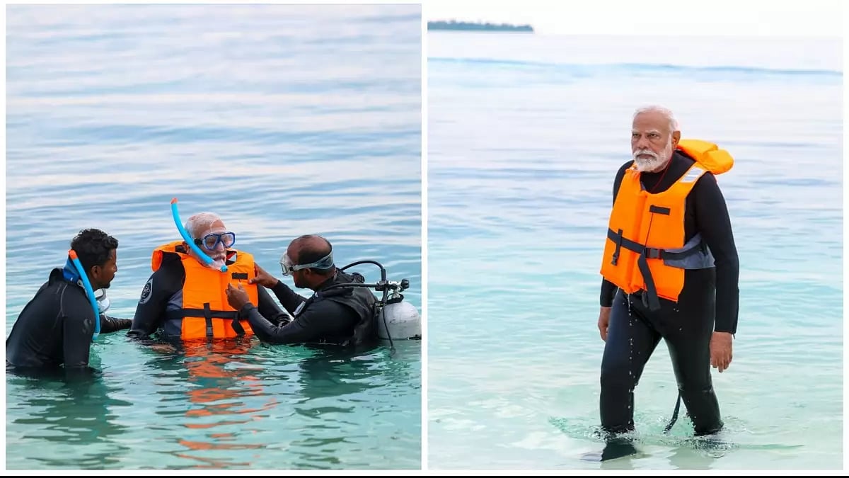 PM Modi on Tuesday and Wednesday was in Lakshadweep, a trip which has stirred a row 