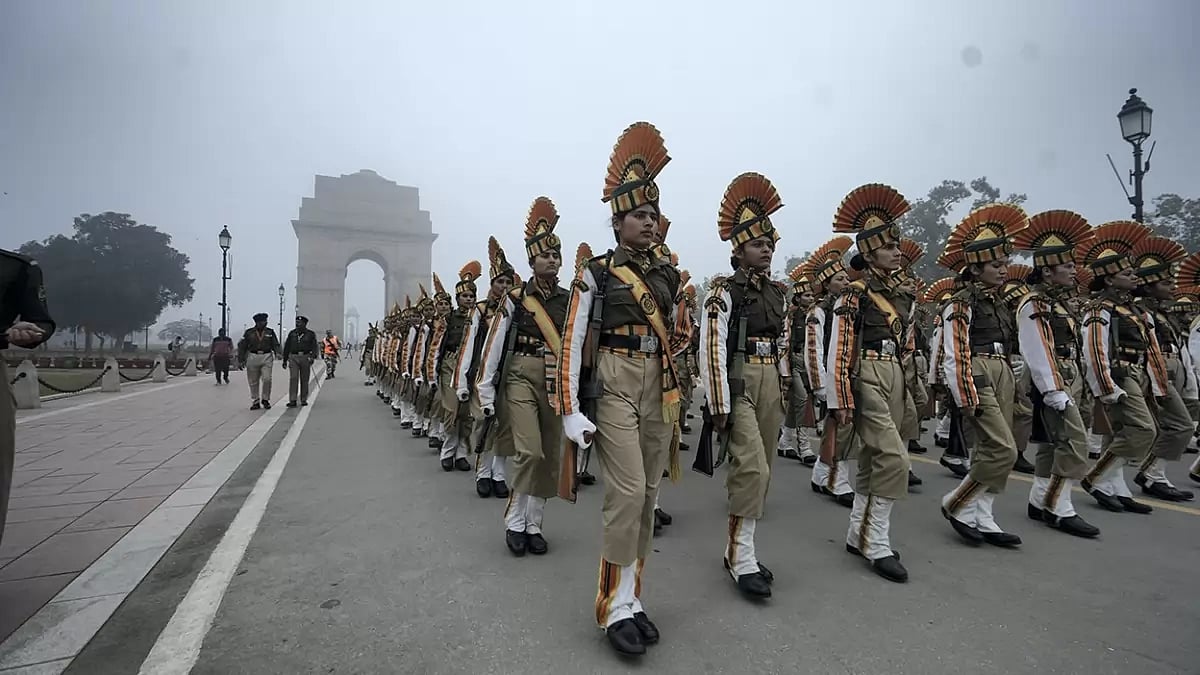 Republic Day 2024 rehearsal