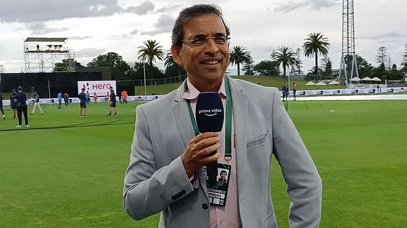 Indian commentator Harsha Bhogle