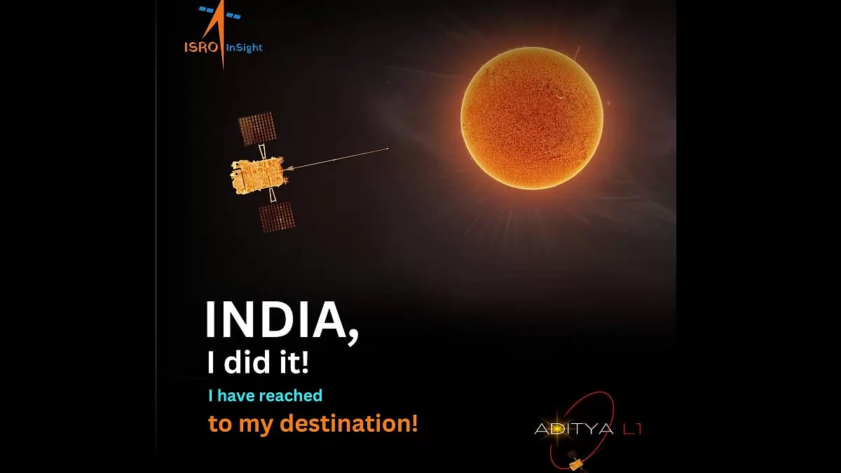 India's first solar observatory Aditya-L1 has reached its destination