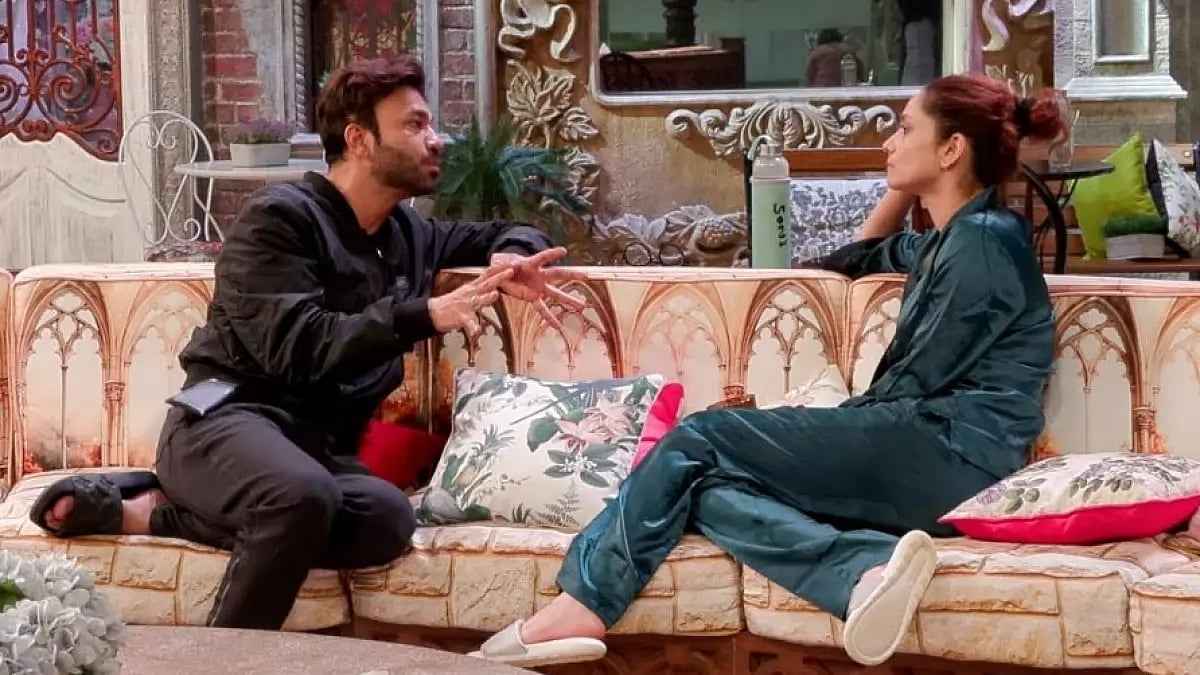 Ankita Lokhande and Vicky Jain on Bigg Boss 17