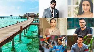 Celebs on Lakshwadeep