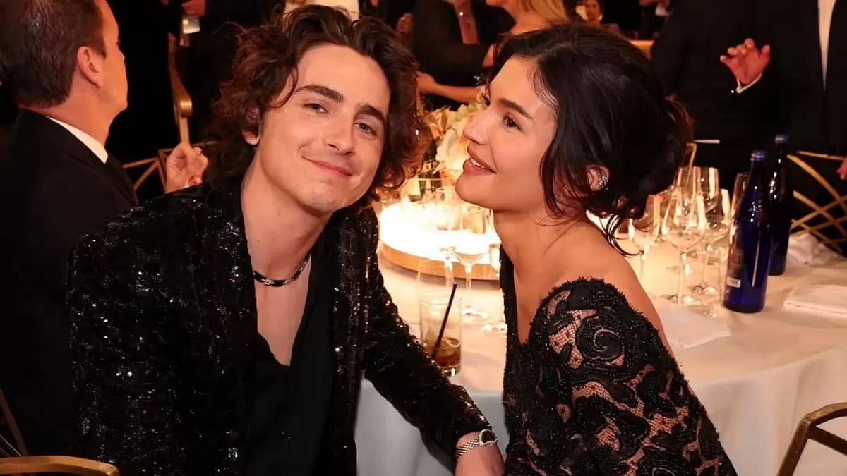 Timothée Chalamet and Kylie Jenner