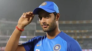 Mumbai cricket team all-rounder Shivam Dube