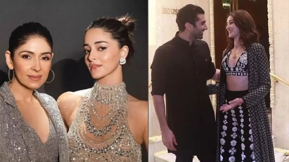 Ananya Panday, Bhavana Pandey, Aditya Roy Kapur
