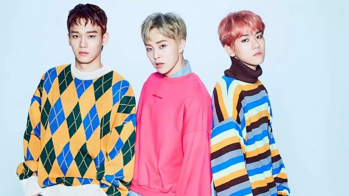 EXO's Baekhyun, Xiumin, Chen