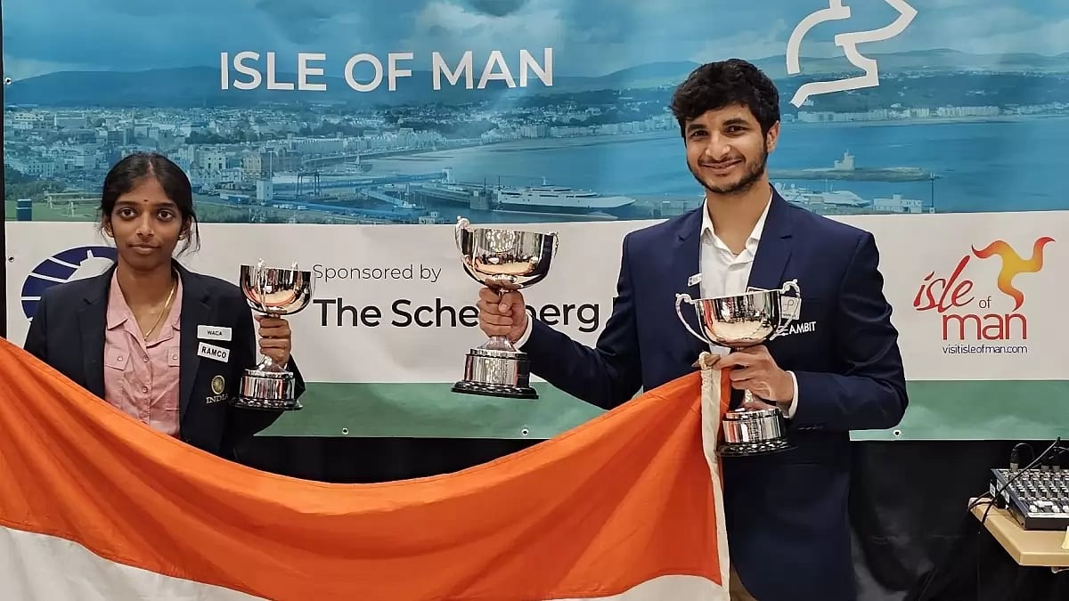 Vidit Gujrathi with the title at the #FIDEGrandSwiss November 2023
